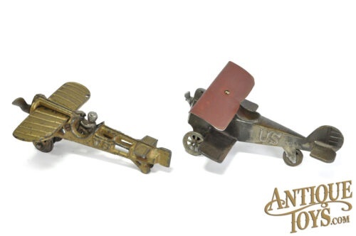 Ives Cast Iron Bleriot Airplane & Prototype Ives Airplane <FONT COLOR="ff000 ">*SOLD*</font>