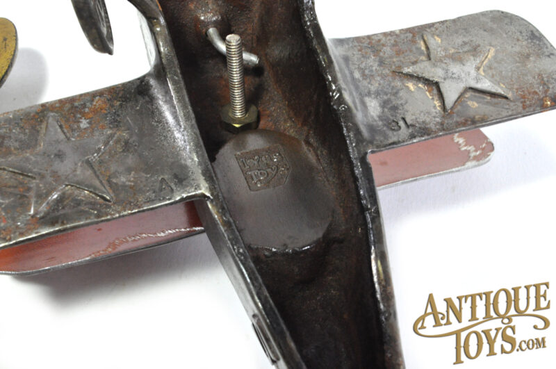 Ives Cast Iron Bleriot Airplane & Prototype Ives Airplane <FONT COLOR="ff000 ">*SOLD*</font> - Image 5