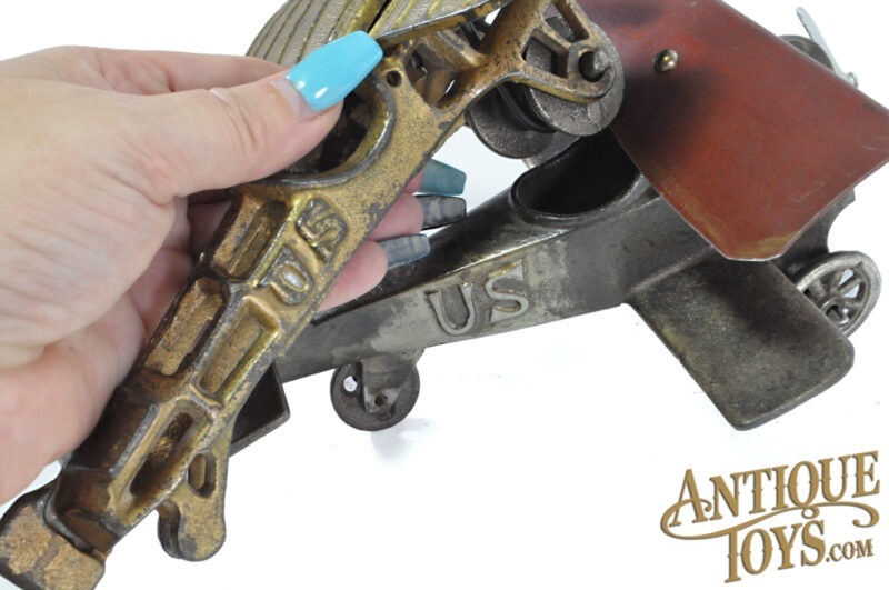 Ives Cast Iron Bleriot Airplane & Prototype Ives Airplane <FONT COLOR="ff000 ">*SOLD*</font> - Image 6