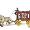 Kenton Cast Iron Overland Circus Wagon with Polar Bear 13.25" for Sale