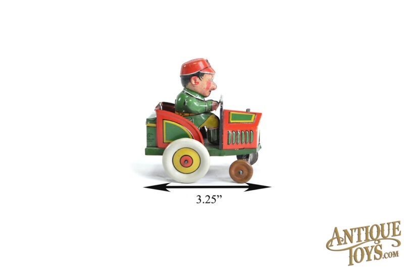 Kuramochi Shoten (CK) Tin Lithographed Windup Crazy Car <FONT COLOR="ff000">*SOLD*</font> - Image 7