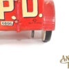 Yoshiya (KO) Tin Lithographed Windup Police Department P.D. Motorcycle Trike for Sale - Image 5