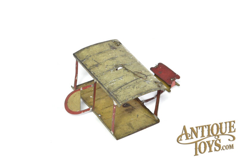 Antique Tin Hand Painted Wright Brothers Airplane <FONT COLOR="ff000 ">*SOLD*</font> - Image 2