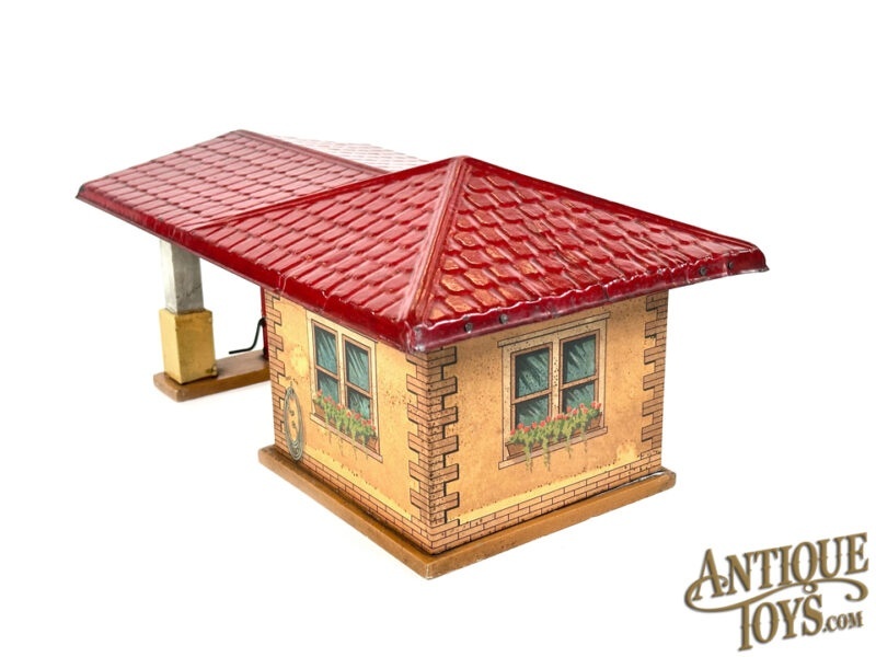 Gibbs Mfg. Co. Tin Lithographed Gas Station <FONT COLOR="ff000 ">*SOLD*</font> - Image 4
