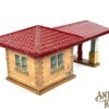 Gibbs Mfg. Co. Tin Lithographed Gas Station <FONT COLOR="ff000 ">*SOLD*</font> - Image 5