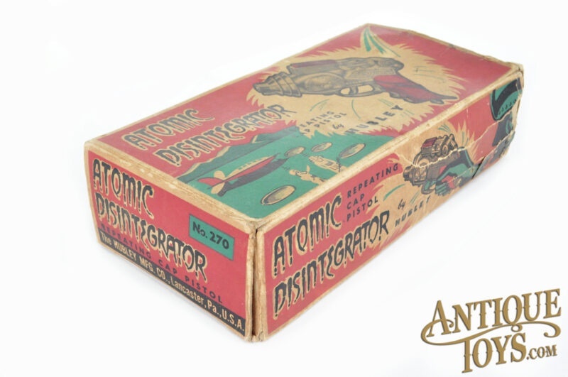 Hubley No. 270 Atomic Disintegrator Ray Gun Repeating Cap Gun in Box <FONT COLOR="ff000">*SOLD*</font> - Image 8