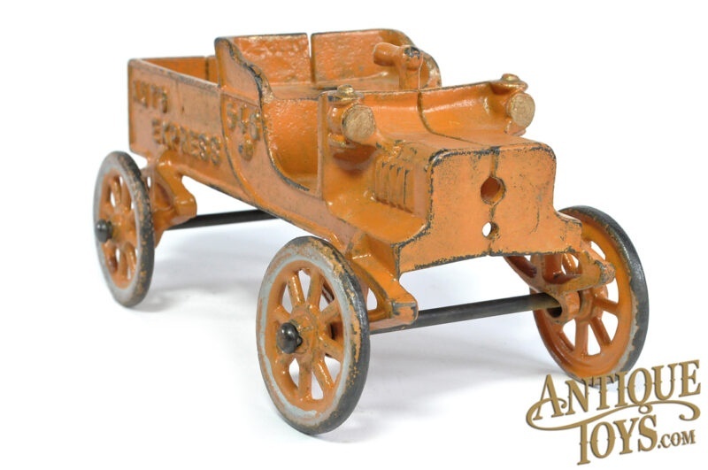 Kenton Orange Cast Iron 546 Auto Express Truck 7" for Sale - Image 5