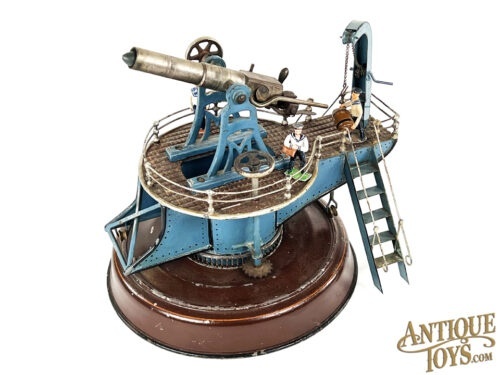 Marklin/Gebrüder Maerklin Tin & Brass Medium #8047 Coastal Gun <FONT COLOR="ff000 ">*SOLD*</font>