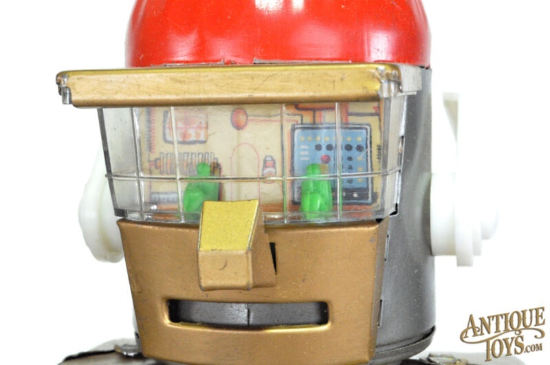 Marx ca. 1963 Tin Lithographed Battery Op. Remote Controlled Mr. Mercury Boxed <FONT COLOR="ff000 ">*SOLD*</font> - Image 4