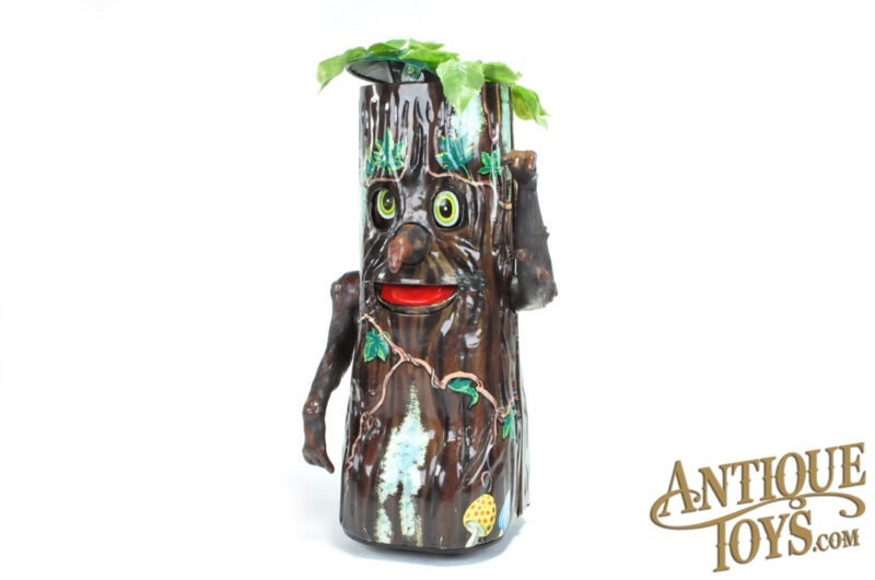 Marx Tin Lithographed Battery Operated Whistling Spooky Kooky Tree Boxed <FONT COLOR="ff000 ">*SOLD*</font> - Image 2