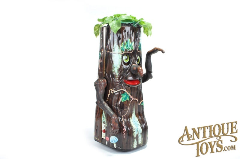 Marx Tin Lithographed Battery Operated Whistling Spooky Kooky Tree Boxed <FONT COLOR="ff000 ">*SOLD*</font> - Image 5