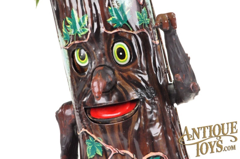 Marx Tin Lithographed Battery Operated Whistling Spooky Kooky Tree Boxed <FONT COLOR="ff000 ">*SOLD*</font> - Image 6