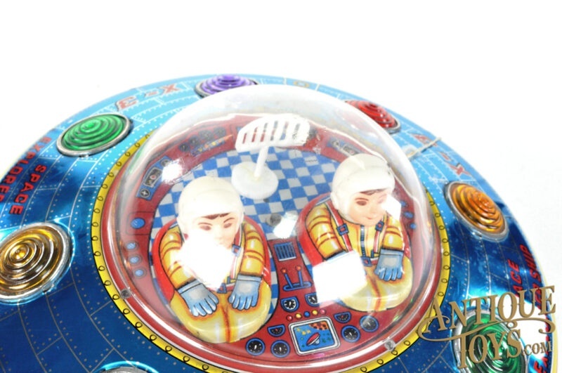 Masudaya Modern Toys (MT) Tin Litho Batt. Op. X-3 Space Explorer U.F.O. Prototype & X-7 Space Explorer <FONT COLOR="ff000">*SOLD*</font> - Image 7