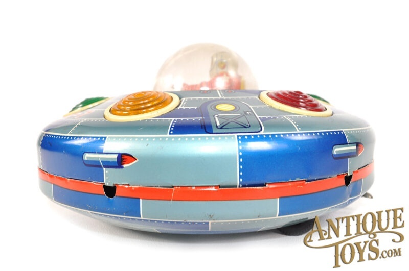 Masudaya Modern Toys (MT) Tin Litho Batt. Op. X-3 Space Explorer U.F.O. Prototype & X-7 Space Explorer <FONT COLOR="ff000">*SOLD*</font> - Image 12