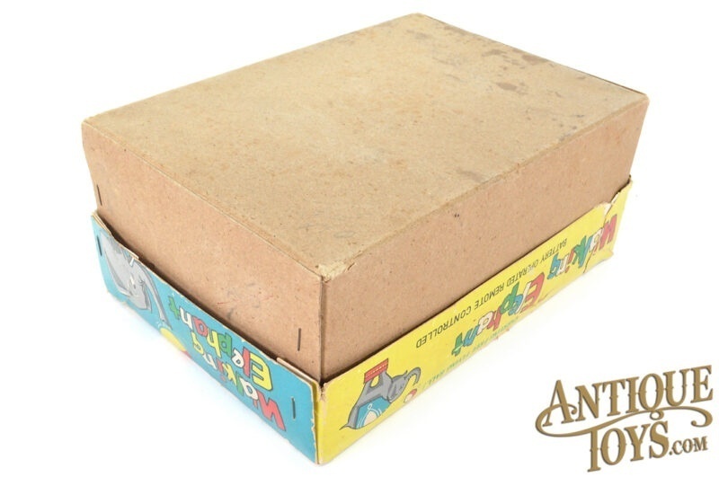 Masudaya Modern Toys (MT) Batt. Op. Remote Controlled Mystery Action Walking Elephant Boxed <FONT COLOR="ff000">*SOLD*</font> - Image 6