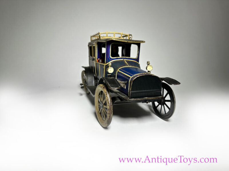 Fischer Tin Windup Limousine German Toy <FONT COLOR="ff000">*SOLD*</font> - Image 5