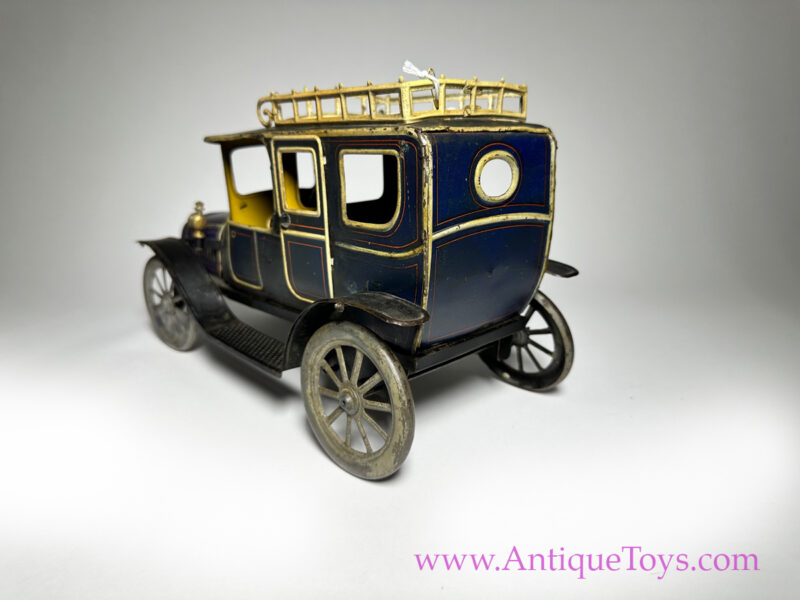 Fischer Tin Windup Limousine German Toy <FONT COLOR="ff000">*SOLD*</font> - Image 2