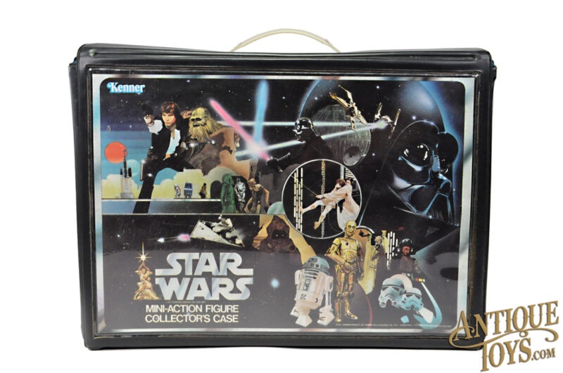 Kenner Vintage Star Wars Mini Action Figure Collector's Case with 24 Action Figures & Weapons <FONT COLOR="ff000 ">*SOLD*</font> - Image 2