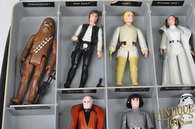 Kenner Vintage Star Wars Mini Action Figure Collector's Case with 24 Action Figures & Weapons <FONT COLOR="ff000 ">*SOLD*</font> - Image 5
