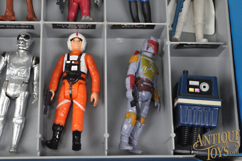 Kenner Vintage Star Wars Mini Action Figure Collector's Case with 24 Action Figures & Weapons <FONT COLOR="ff000 ">*SOLD*</font> - Image 12