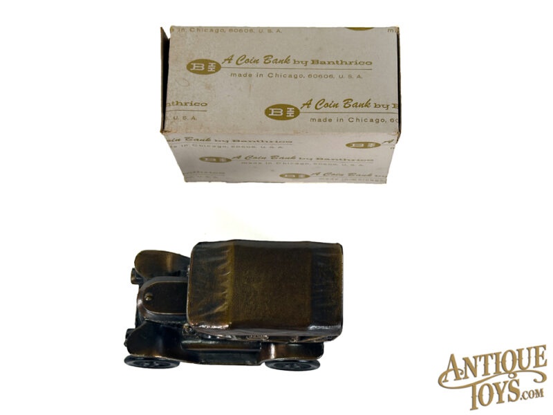Banthrico Stanley Steamer Penny Coin Still Bank Boxed <FONT COLOR="ff000">*SOLD*</font> - Image 4