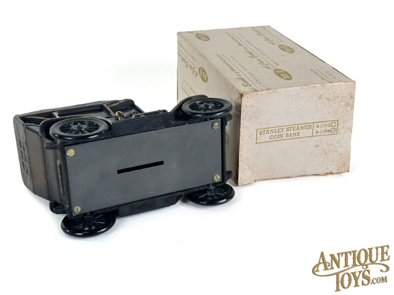 Banthrico Stanley Steamer Penny Coin Still Bank Boxed <FONT COLOR="ff000">*SOLD*</font> - Image 5