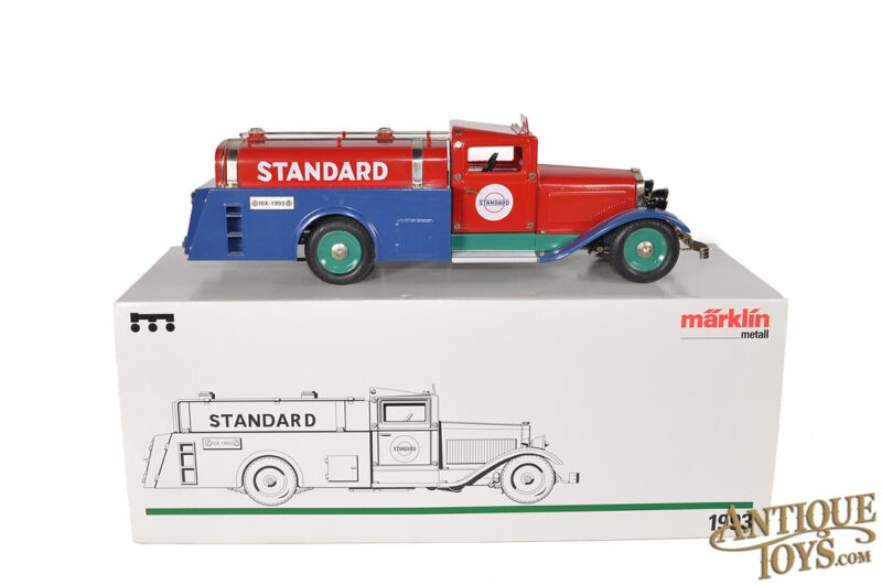 Marklin Pressed Steel Esso Standard Oil III-X1993 Gas Tanker Truck Boxed for Sale
