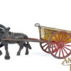 Hubley Cast Iron No. 660  Dump Cart 10.5" for Sale