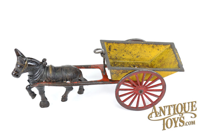 Hubley Cast Iron No. 660  Dump Cart 10.5" for Sale - Image 2