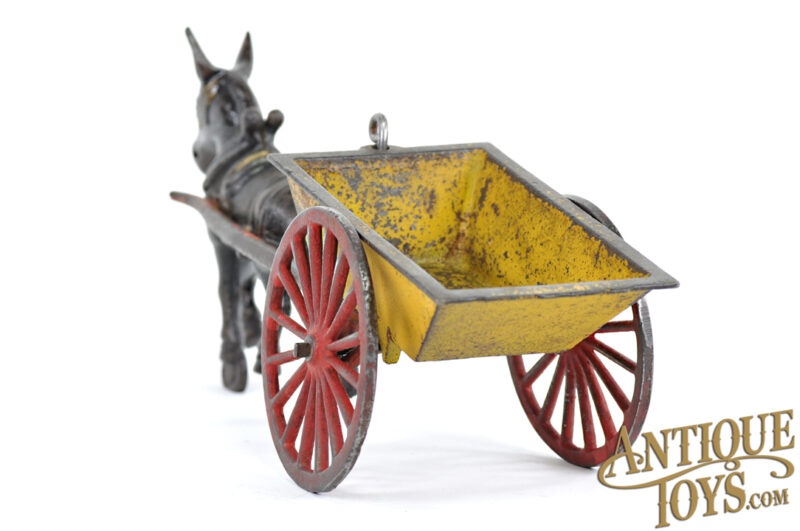 Hubley Cast Iron No. 660  Dump Cart 10.5" for Sale - Image 5