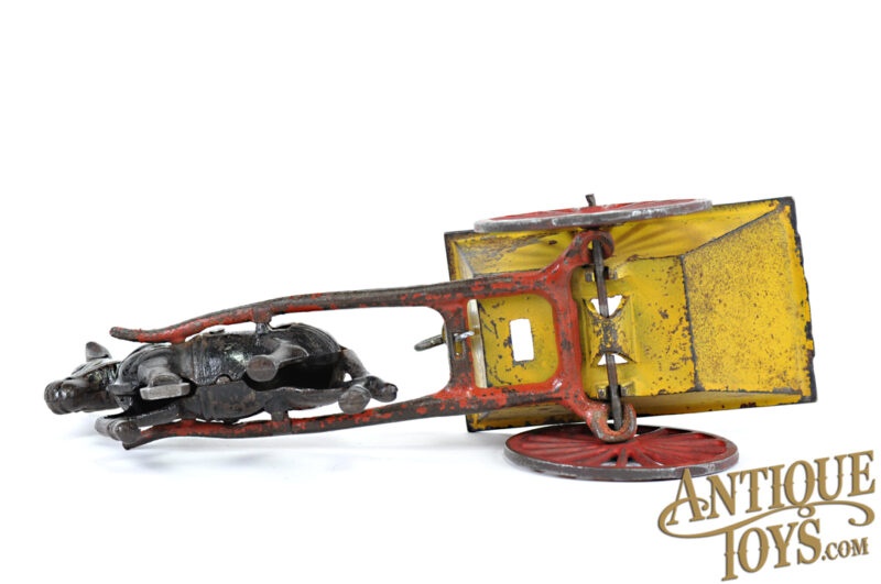 Hubley Cast Iron No. 660  Dump Cart 10.5" for Sale - Image 6