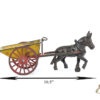 Hubley Cast Iron No. 660  Dump Cart 10.5" for Sale - Image 7