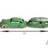 Hubley ca. 1938 Cast Iron Lincoln Zephyr & Camper 13" for Sale - Image 10