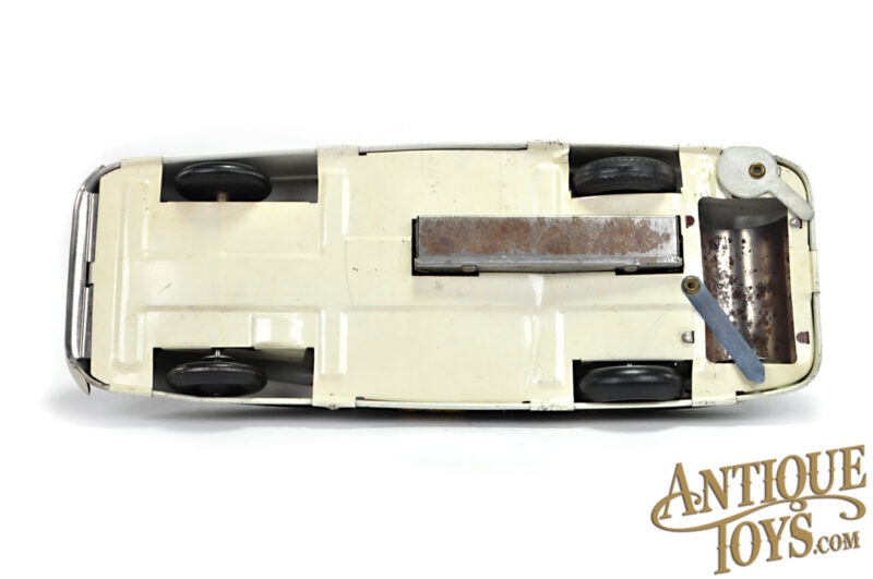 Marx ca. 1940s Tin Lithographed Windup No. 1 Dick Tracy Siren Squad Car <FONT COLOR="ff000">*SOLD*</font> - Image 7