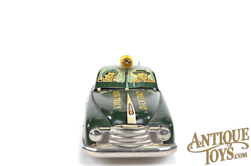 Marx ca. 1940s Tin Lithographed Windup No. 1 Dick Tracy Siren Squad Car <FONT COLOR="ff000">*SOLD*</font> - Image 5