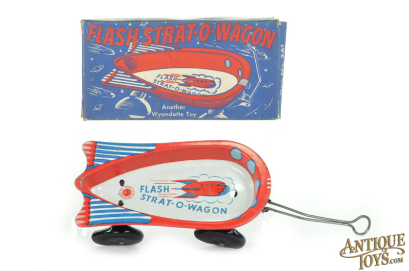 Wyandotte Toys Pressed Steel No. 261 "Flash Strat-O Wagon" Boxed <FONT COLOR="ff000">*SOLD*</font>