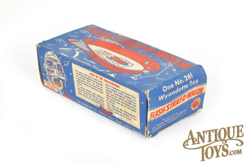 Wyandotte Toys Pressed Steel No. 261 "Flash Strat-O Wagon" Boxed <FONT COLOR="ff000">*SOLD*</font> - Image 7