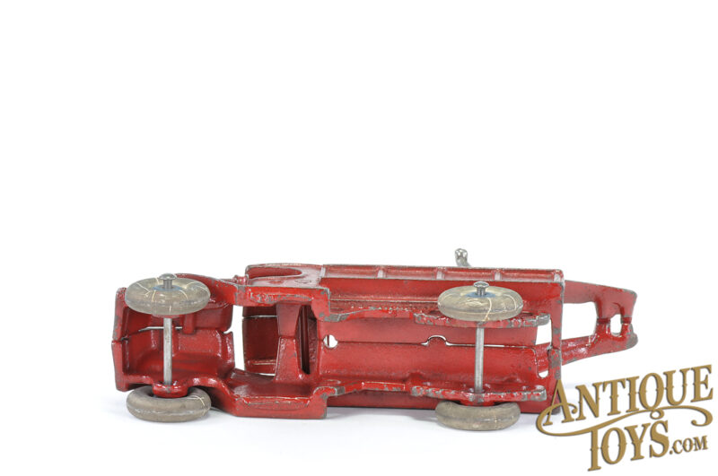 Champion Hardware Co. Red Cast Iron Tow Truck 8.5" for Sale - Image 6