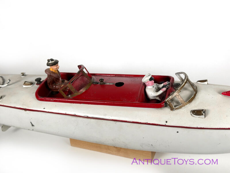 JEP Le jouet de Paris Red/White Ruban Bleu Speedboat Large 20" - Image 3