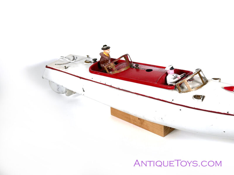 JEP Le jouet de Paris Red/White Ruban Bleu Speedboat Large 20" - Image 5