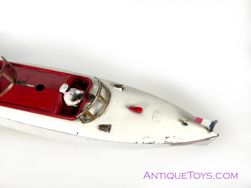 JEP Le jouet de Paris Red/White Ruban Bleu Speedboat Large 20" - Image 7