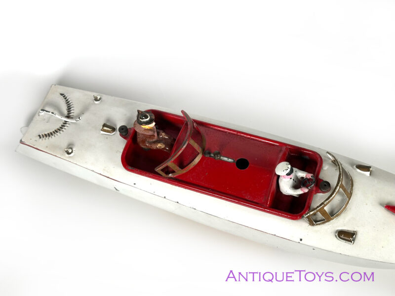 JEP Le jouet de Paris Red/White Ruban Bleu Speedboat Large 20" - Image 8