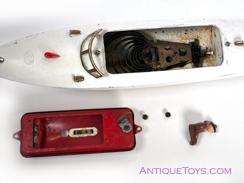JEP Le jouet de Paris Red/White Ruban Bleu Speedboat Large 20" - Image 10