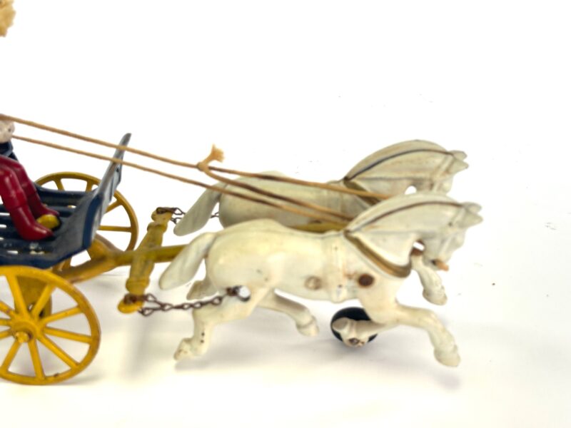 Kenton Cast Iron Surrey with Rider Toy - Image 7