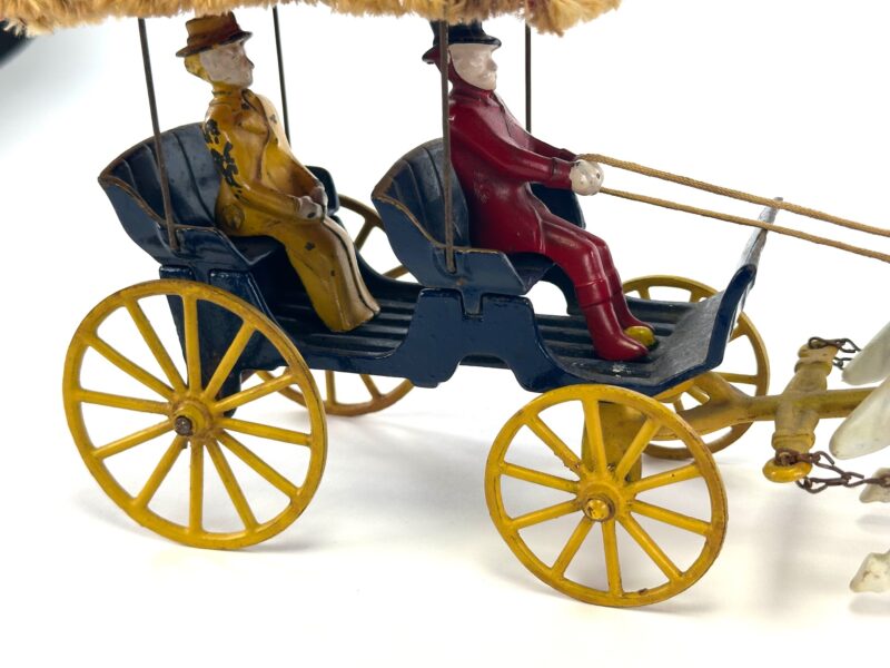Kenton Cast Iron Surrey with Rider Toy - Image 6