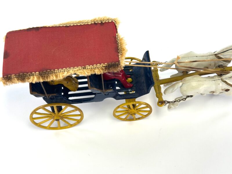 Kenton Cast Iron Surrey with Rider Toy - Image 3
