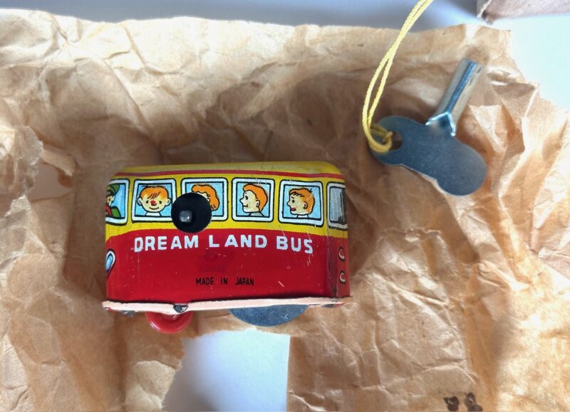 T.P.S. Japanese Tin Tunnel Windup Toy - Image 2