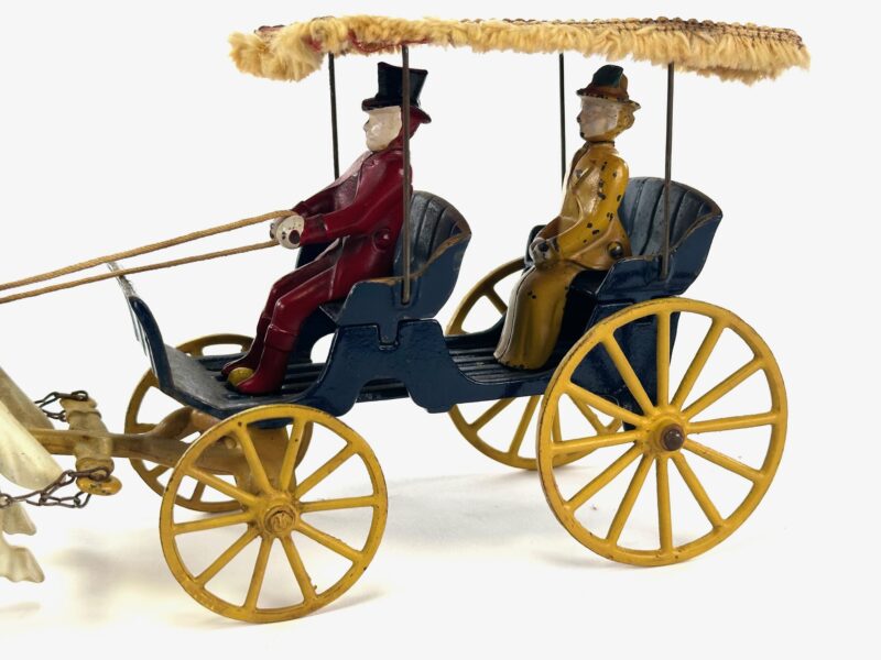 Kenton Cast Iron Surrey with Rider Toy - Image 8
