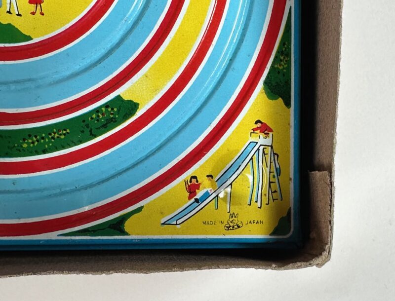 T.P.S. Japanese Tin Tunnel Windup Toy - Image 4