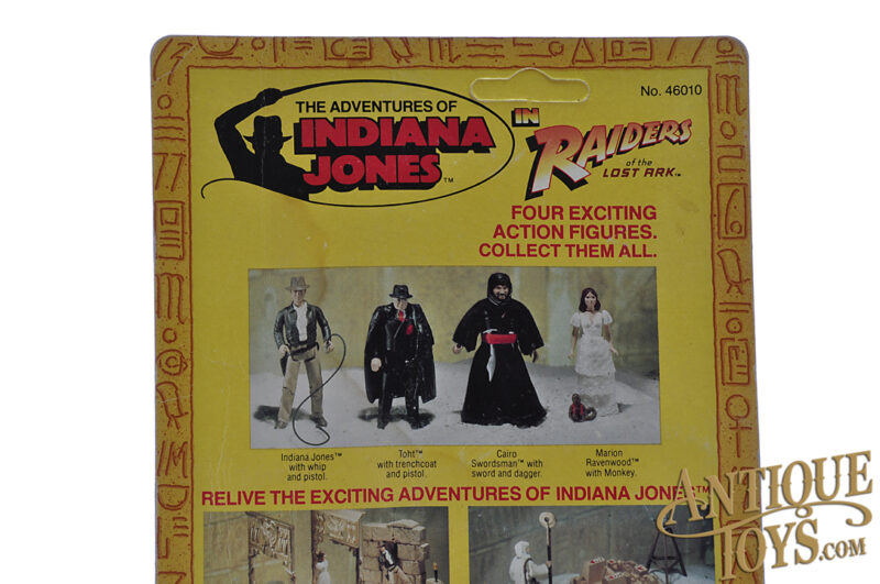 Kenner 1982 Indiana Jones Raiders of the Lost Ark ROTLA Cairo Swordsman Action Figure Unpunched Carded for Sale - Image 3